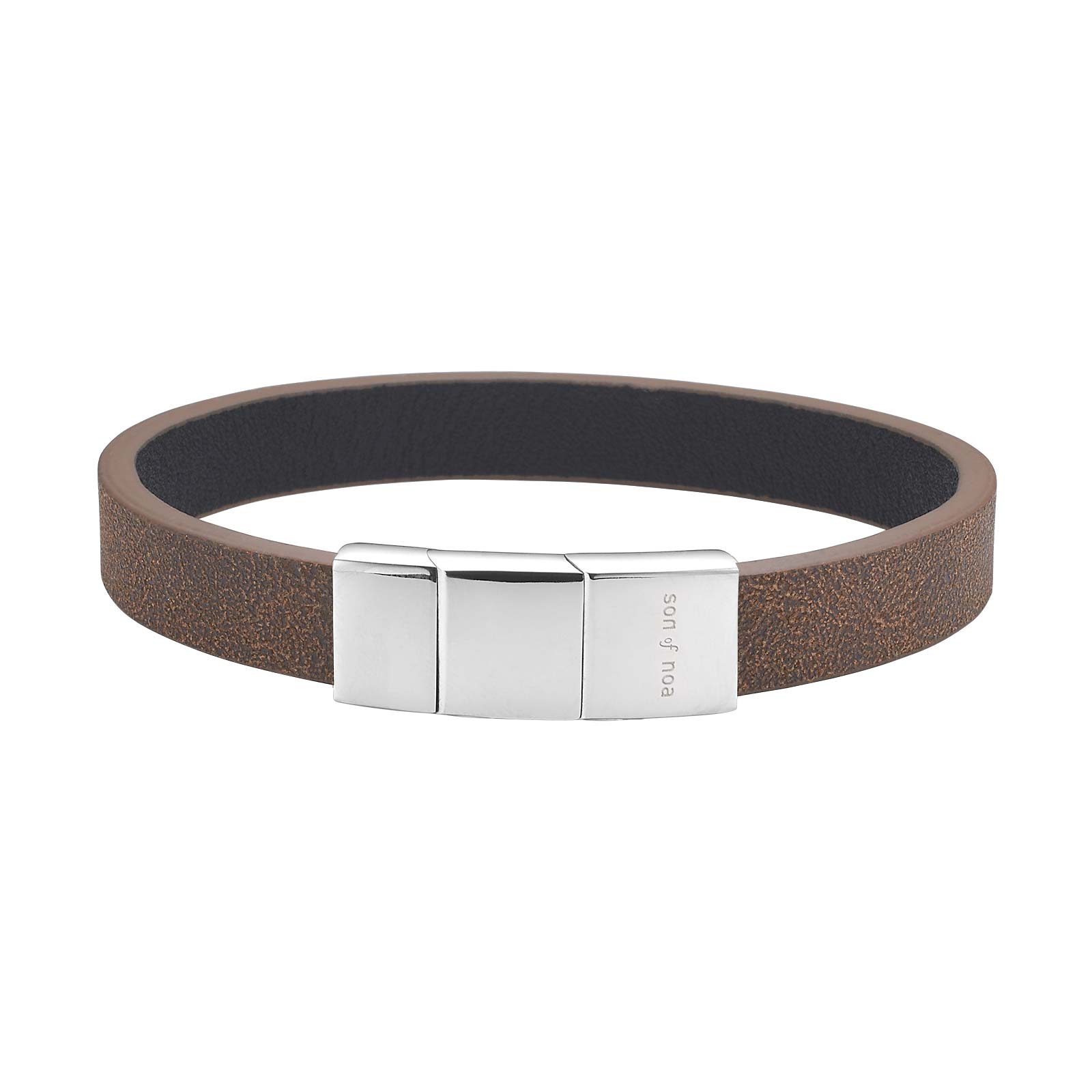 Son Armbånd Brun Kalveskind 23cm - Son Of Noa Armbånd