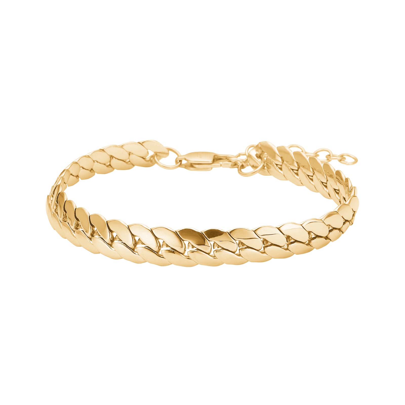 Son Armbånd Stål Gold - Son Of Noa Armbånd