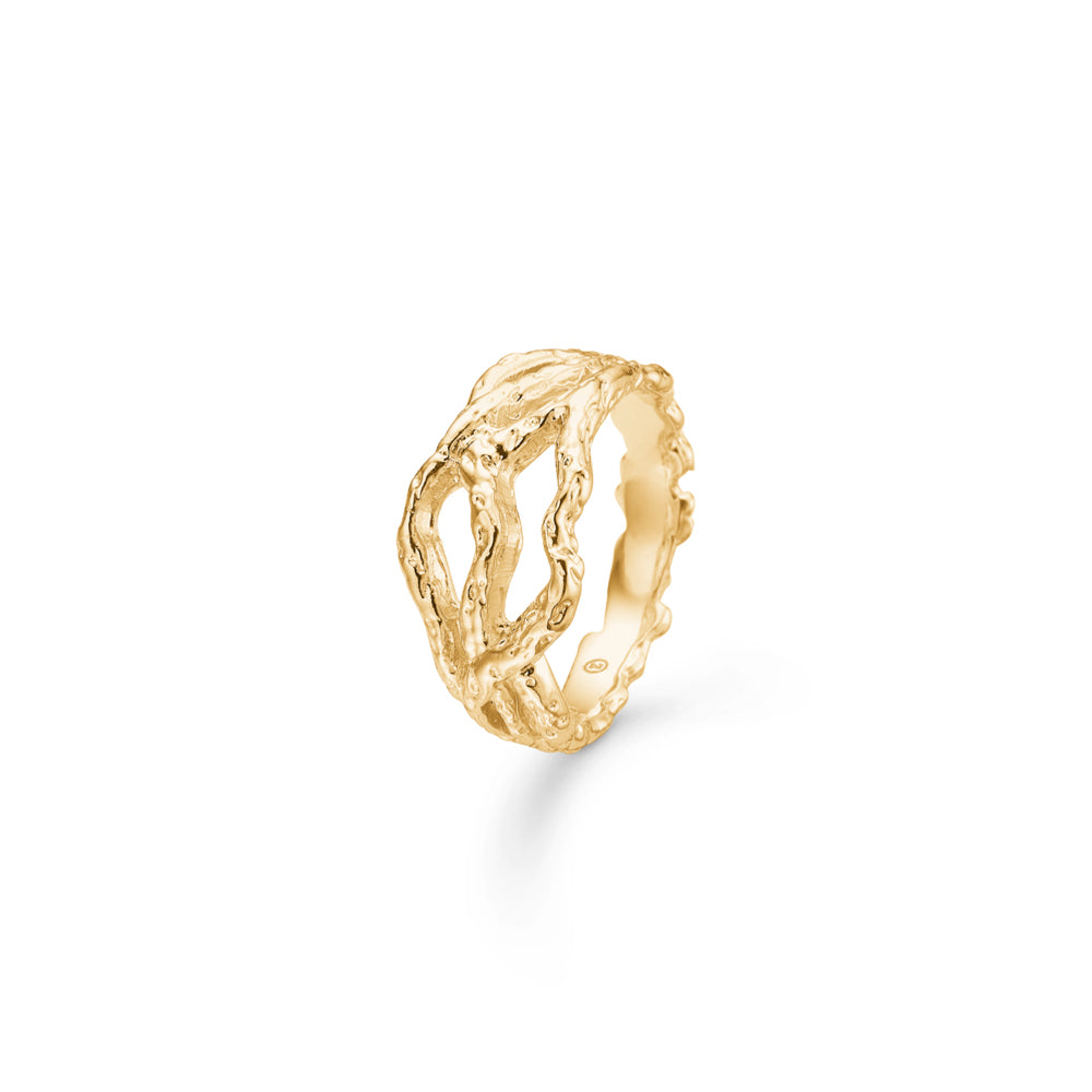 Studio Origin Karat Forgyldt Sølv Ring 7240803 - Studio Z Fingerringe  - 1233690197388