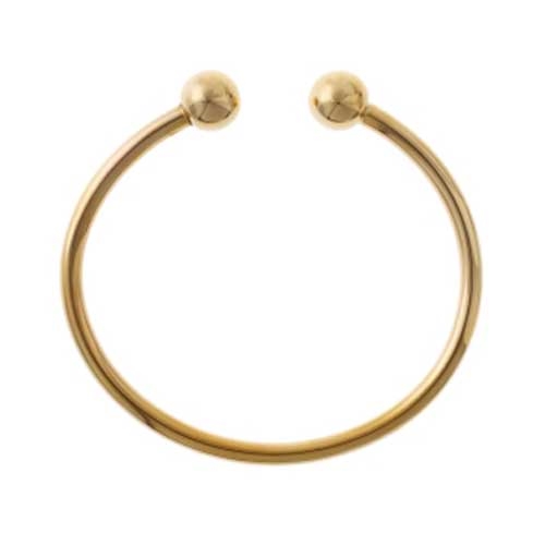 Armring Guld Med Kugler - Armbånd
