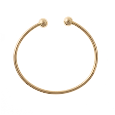 Armring Guld Med Små Kugler - Armbånd