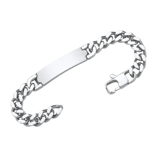 Panser Armbånd Stål Eller Mulighed For Gravering - Armbånd