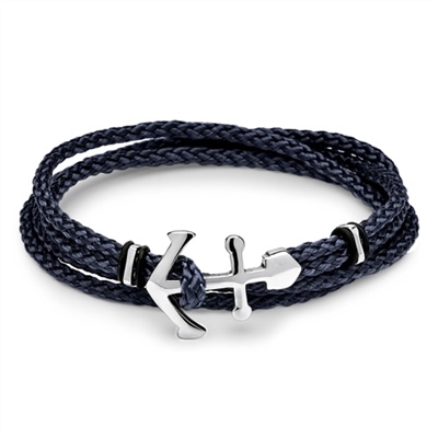 Unisex Armbånd Med Anker Mulighed For Gravering - Armbånd