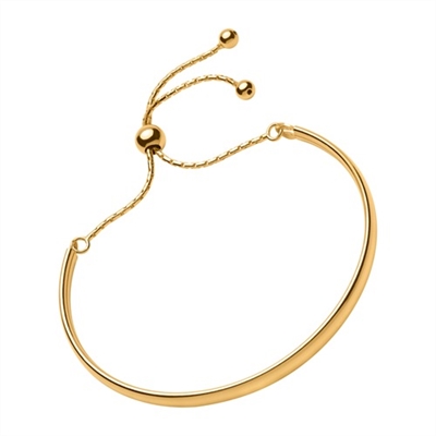 Armring Forgyldt Sølv Med Kugler Mulighed For Gravering - Armbånd
