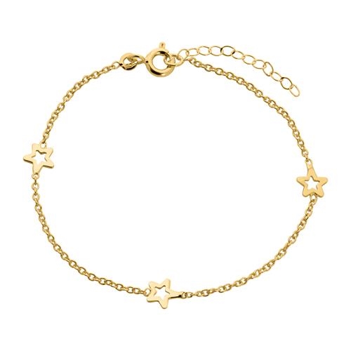 Armbånd Guld Med Stjerner Til - Armbånd