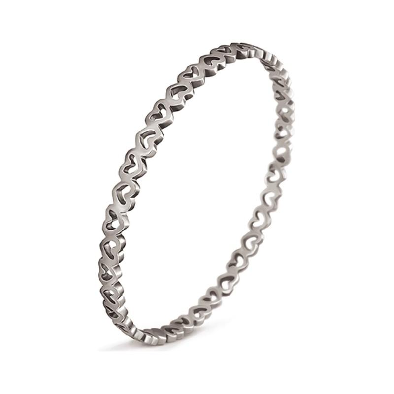Sølvfarvet Armbånd 1b14 - Folli Follie Armbånd  - 2210004190234