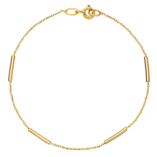 Armbånd Guld Med Stave - Armbånd