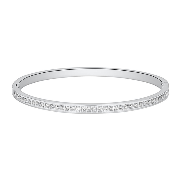 Armring Med Zirkoniasten Mulighed For Gravering - Armbånd