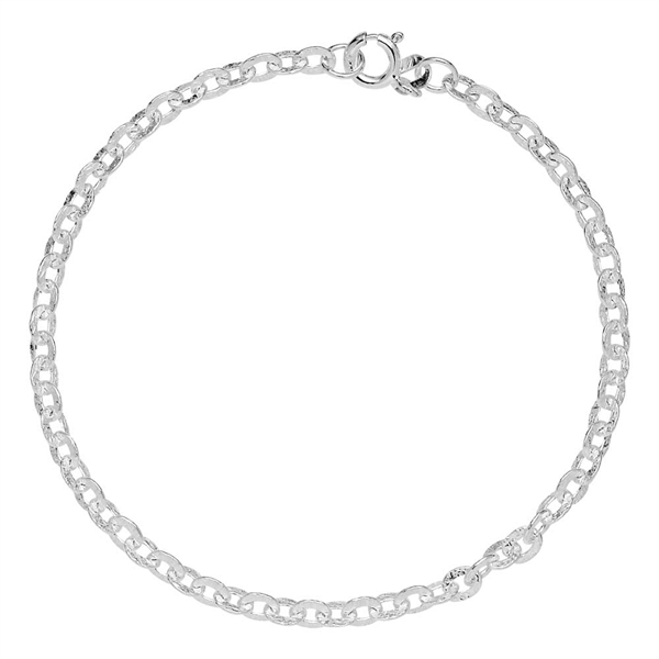 Rustikt Armbånd Sølv - Armbånd