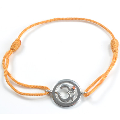 Chakra Aum Armbånd Chakra Med Citrin 14mm - Armbånd