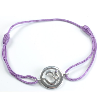 Chakra Aum Armbånd Chakra Med Ametyst 14mm - Armbånd