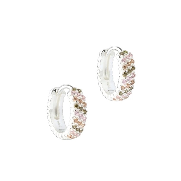 Aqua Dulce øreringe Blush Hoop 6209 - Aqua Dulce Øreringe