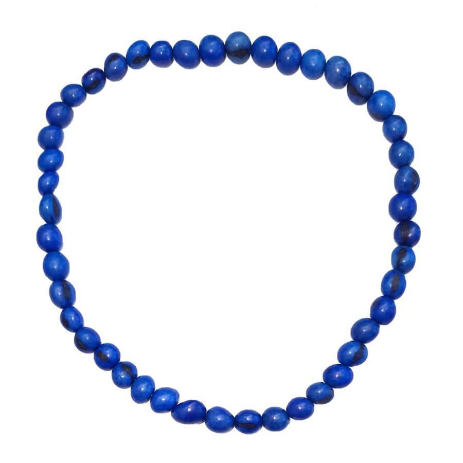 Blå Acai Perlehalskæde - Halskæder