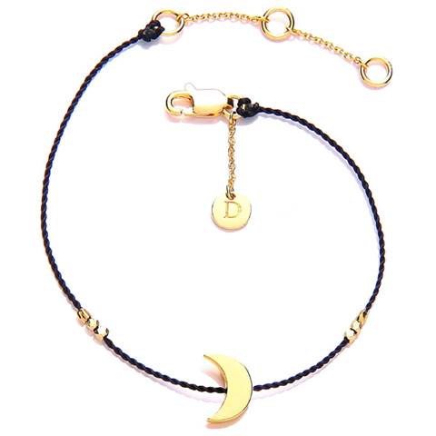 Good Karma Halvmåne Armbånd Forgyldt - Armbånd