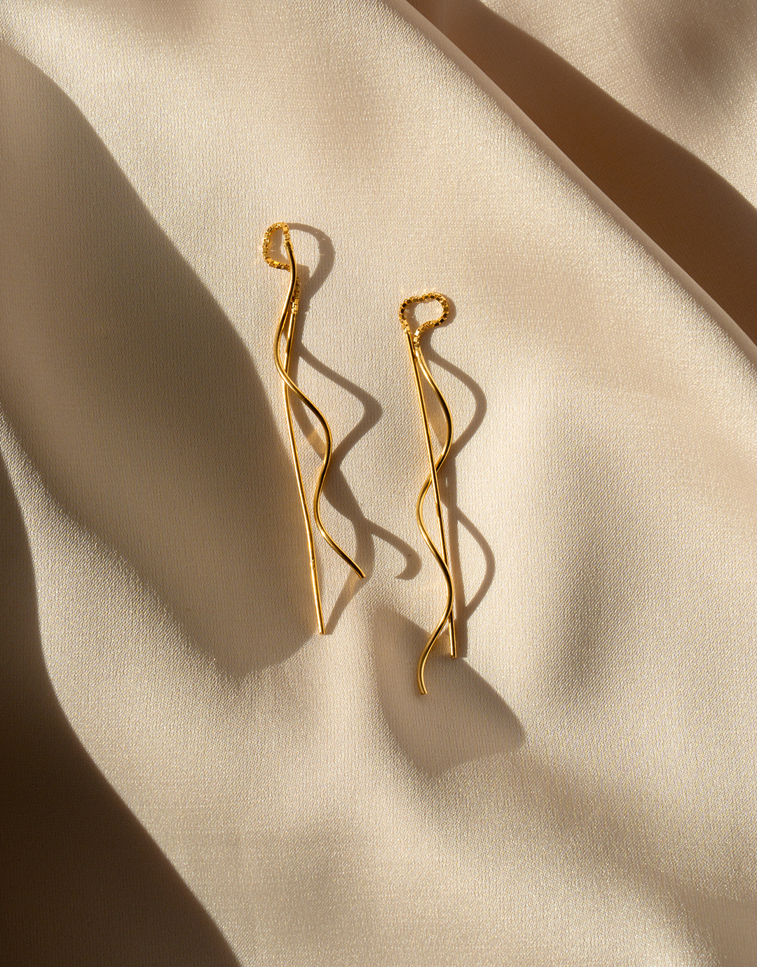 Ava Guld øreringe - Øreringe