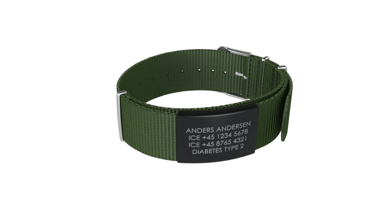 Sort Djuva Hit Komplet Armbånd Skilt - Djuva Armbånd