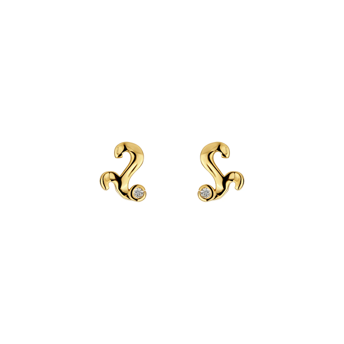 Nava Copenhagen Bekko Petite Studs - Nava Copenhagen Øreringe