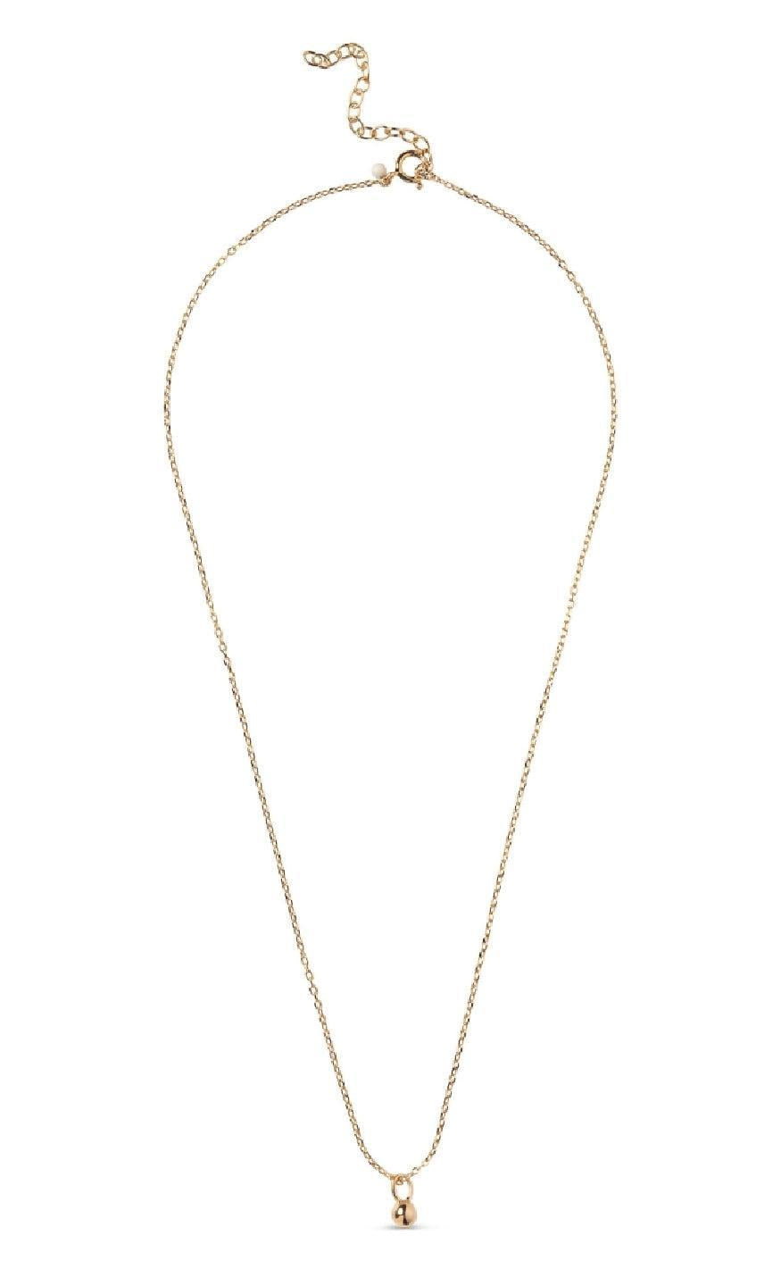 925S/GP Enamel Copenhagen Halskæde Balloon Gold Colour - Halskæder  - 5714274033583