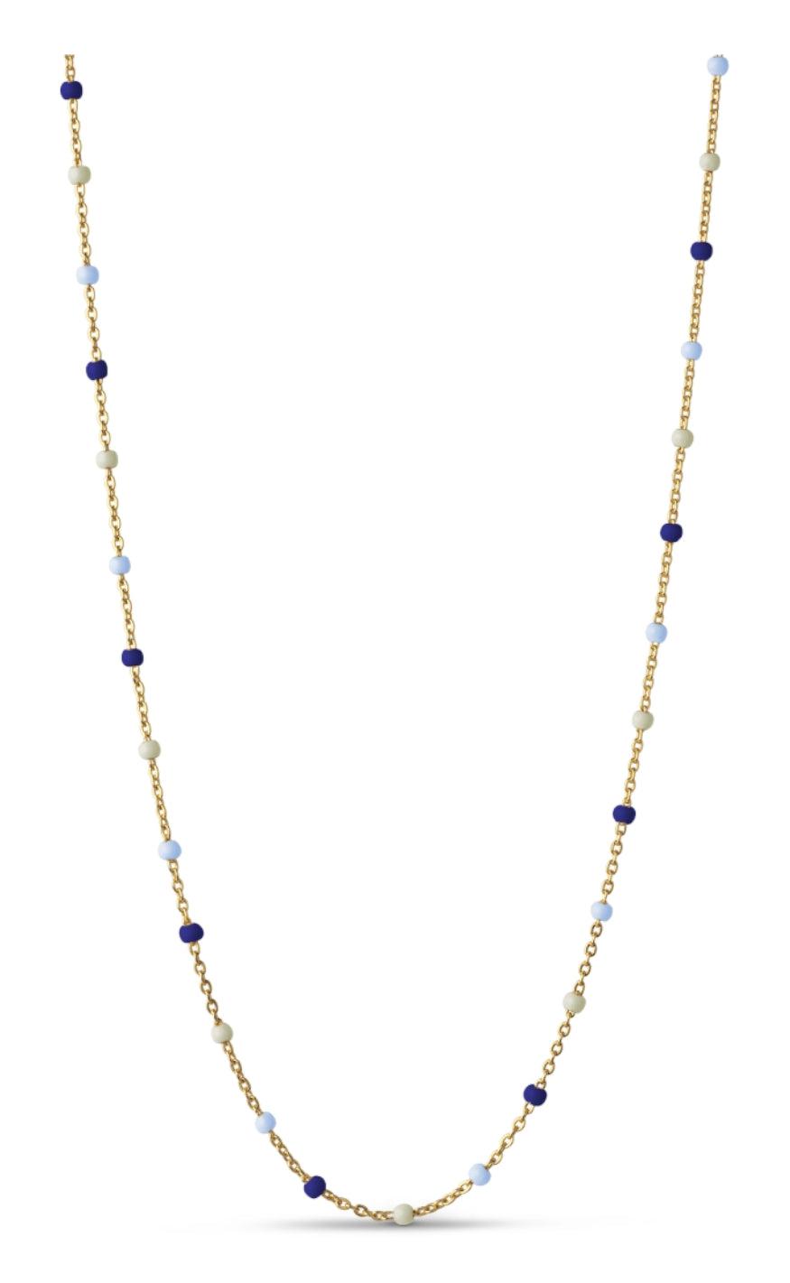 Enamel Copenhagen Halskæde Lola Marine Gold Colour - Halskæder - 5714274022808, 57142