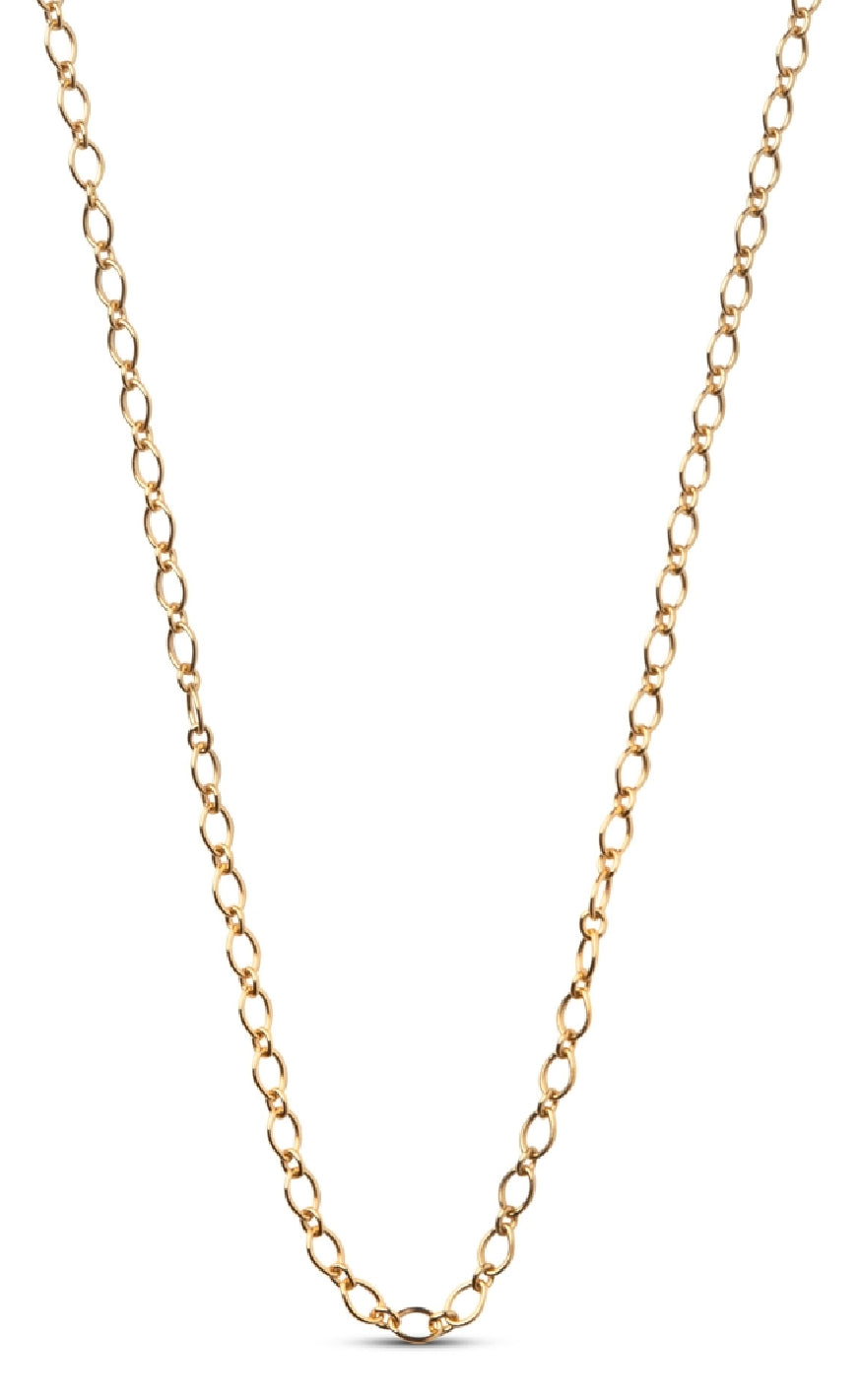 925S/GP Enamel Copenhagen Halskæde Simple Charm Gold Colour - Halskæder  - 5714274034580