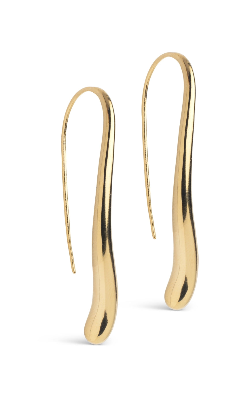 925S/GP Enamel Copenhagen Elvira Gold Colour - Øreringe  - 5714274038038