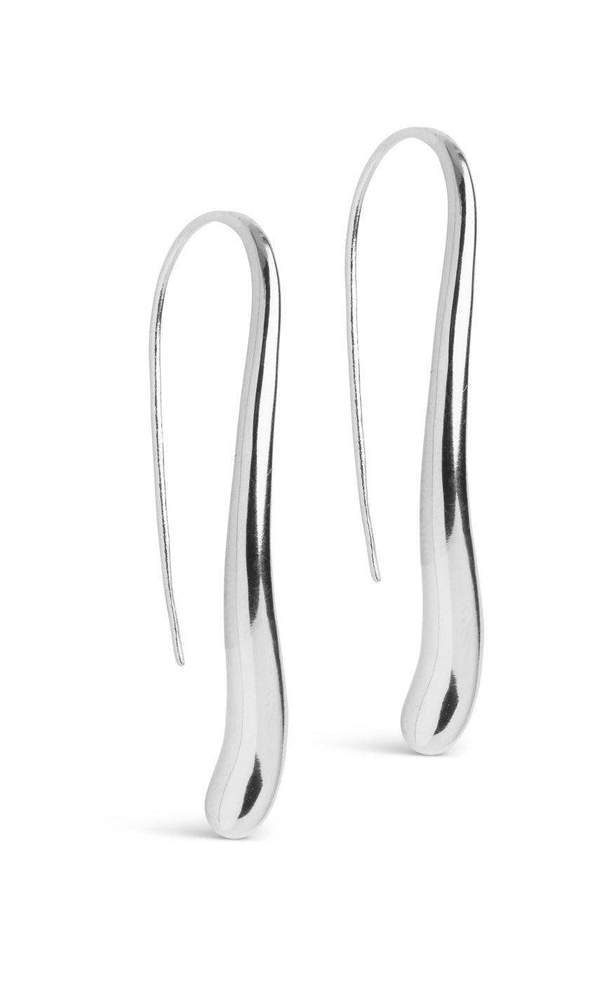 925S Enamel Copenhagen Elvira Silver Colour - Øreringe  - 5714274038045