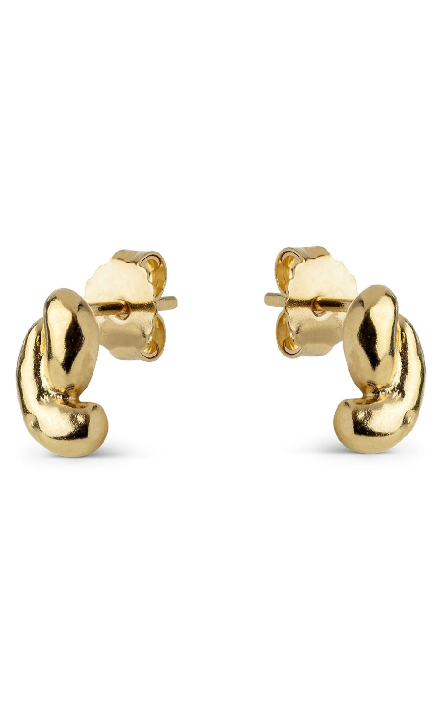 925S/GP Enamel Copenhagen Nari Gold Colour - Øreringe  - 5714274036706