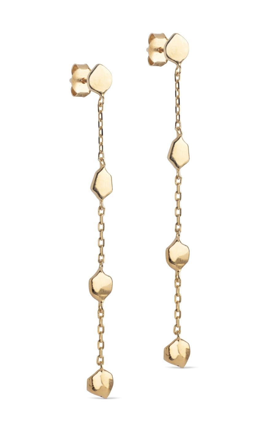 925S/GP Enamel Copenhagen Talia Gold Colour - Øreringe  - 5714274038113