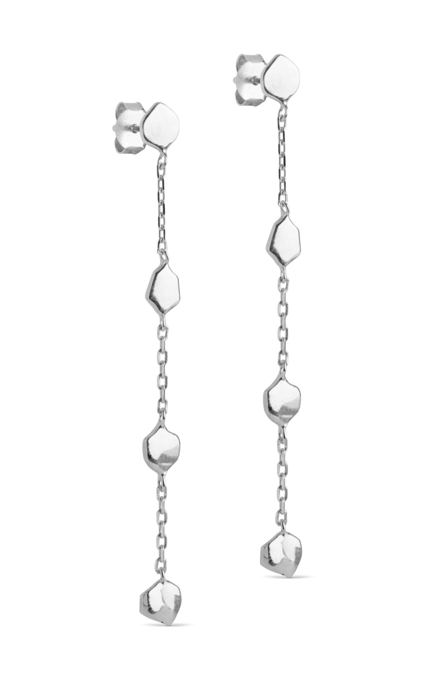 925S Enamel Copenhagen Talia Silver Colour - Øreringe  - 5714274038120
