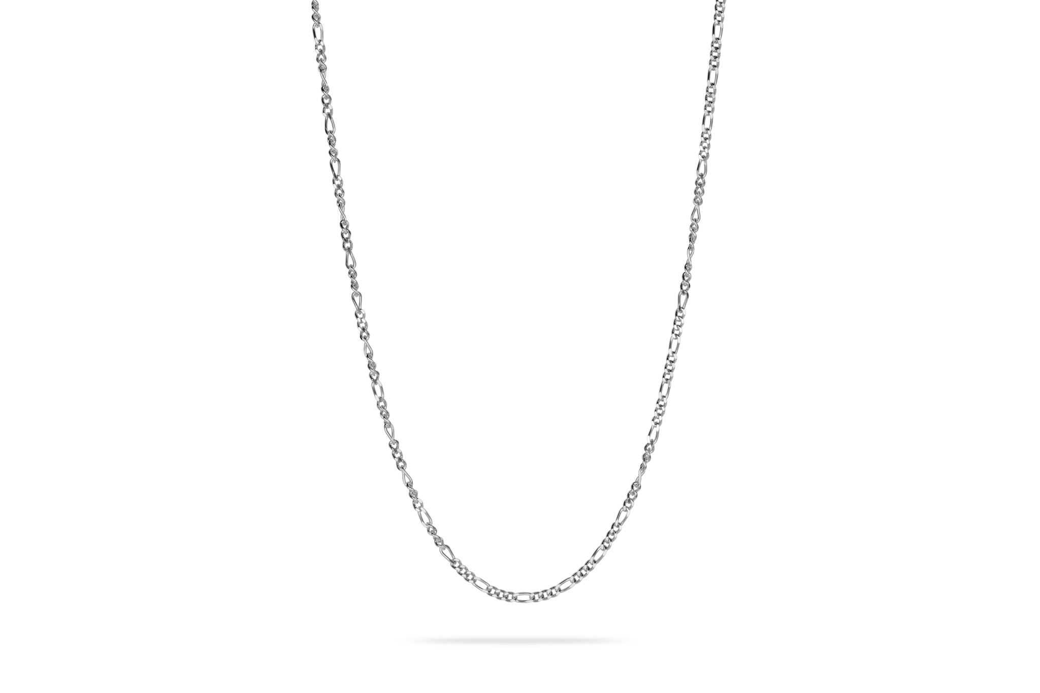 Sølv Figaro Chain Silver - Ix Studios Halskæder  - 5714534002632