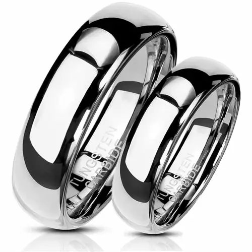 Tungsten Carbide Forlovelsesring - Vielsesringe