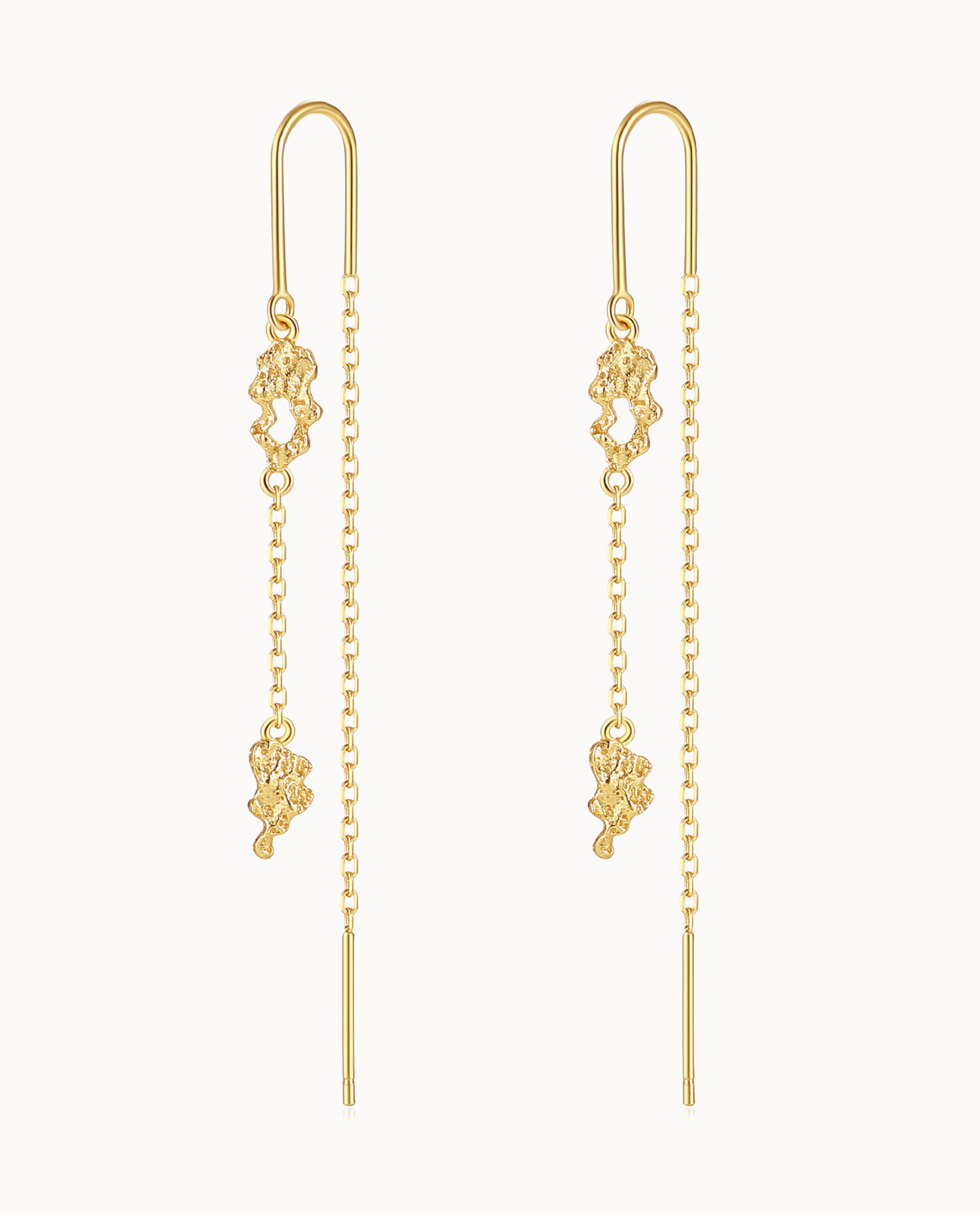 Kaliya Earrings Forgyldt - Nava Copenhagen Øreringe  - 5715461008964