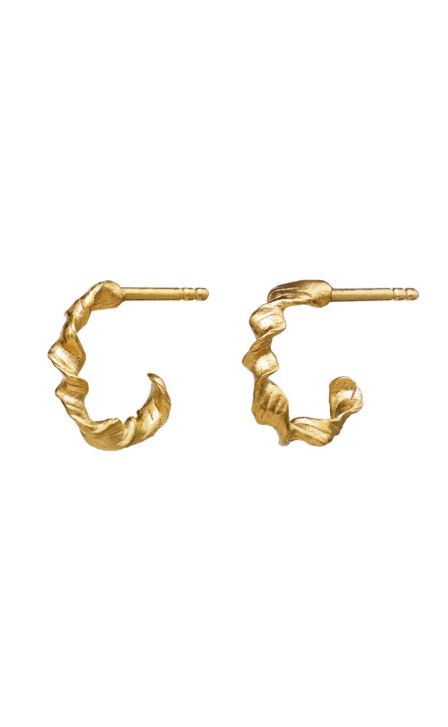 Guld Maanesten Amalie Gold Colour - Maanesten Øreringe  - 5715336124775