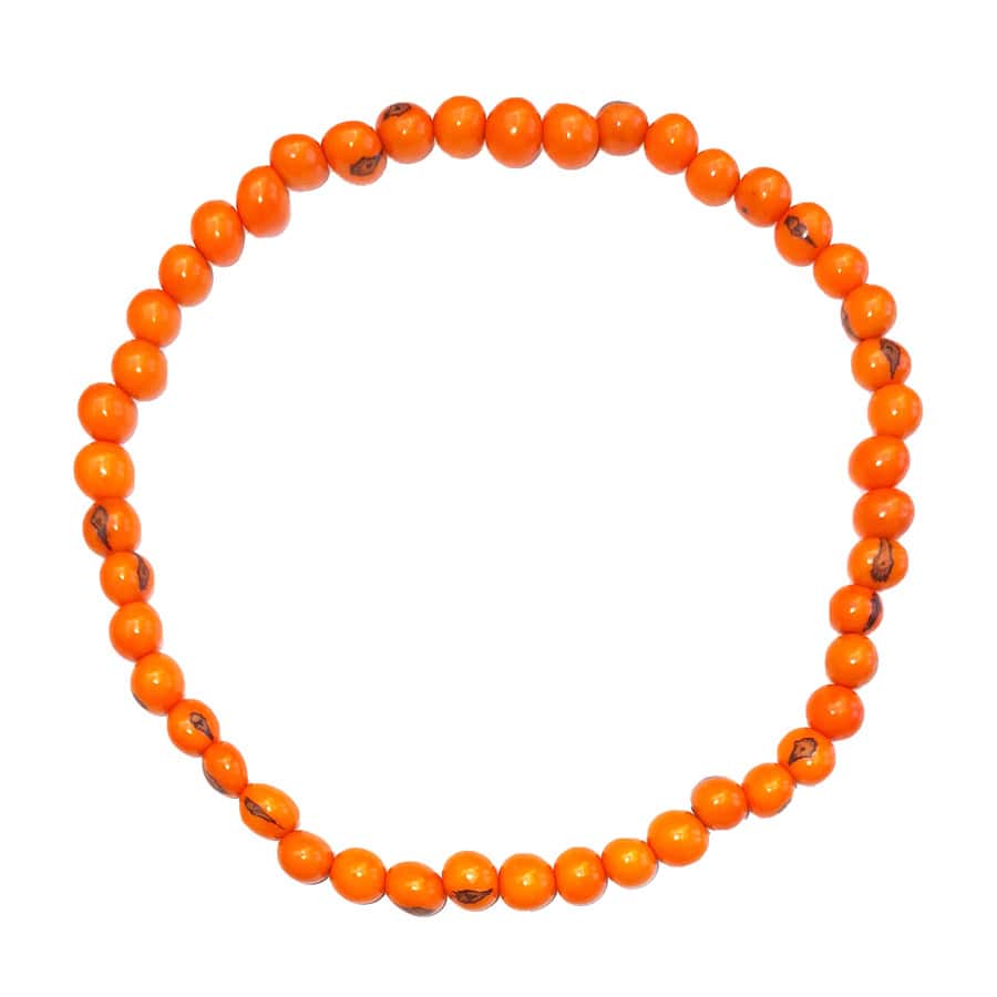 Orange Acai Perlehalskæde - Halskæder