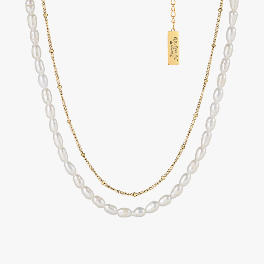 Perle Dots Halskæde 18k Jewelries - Halskæder