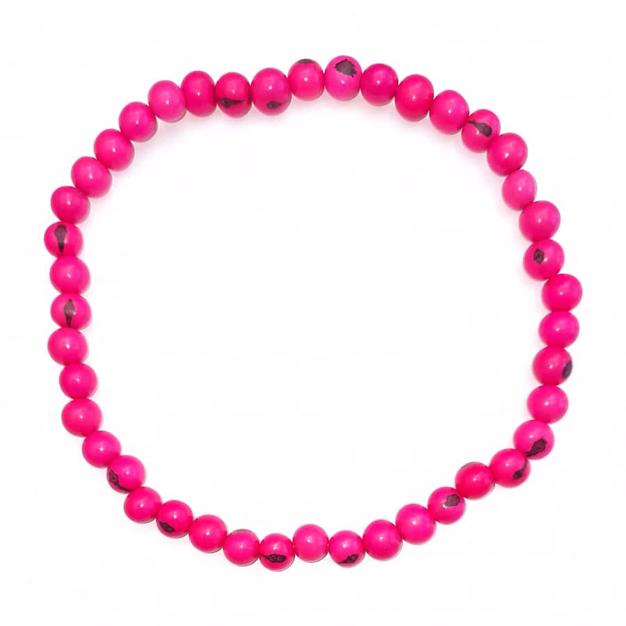 Pink Acai Perlehalskæde - Halskæder