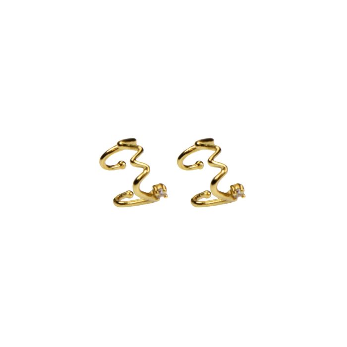 Hultquist Ula Ear Cuff Forgyldt - Hultquist Øreringe