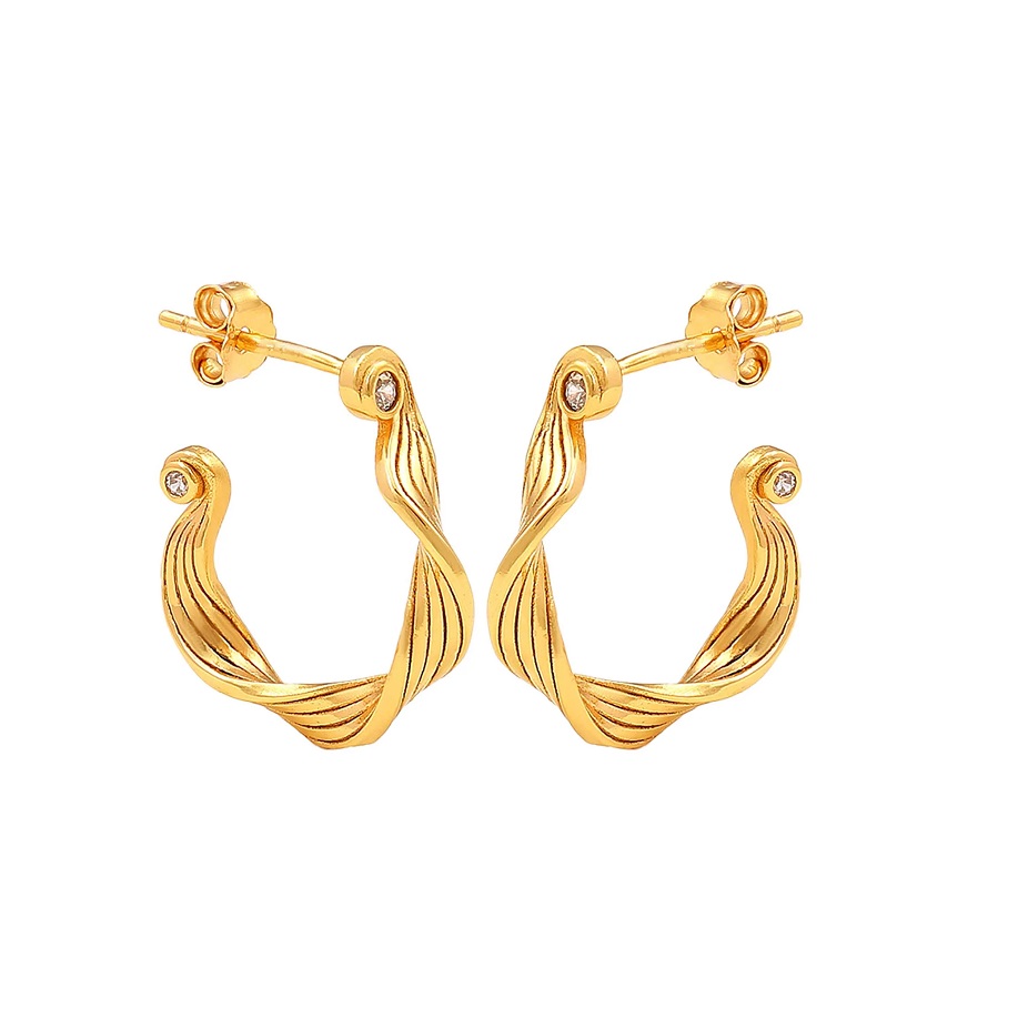 Hultquist Audrey Hoops S08601 - Hultquist Øreringe