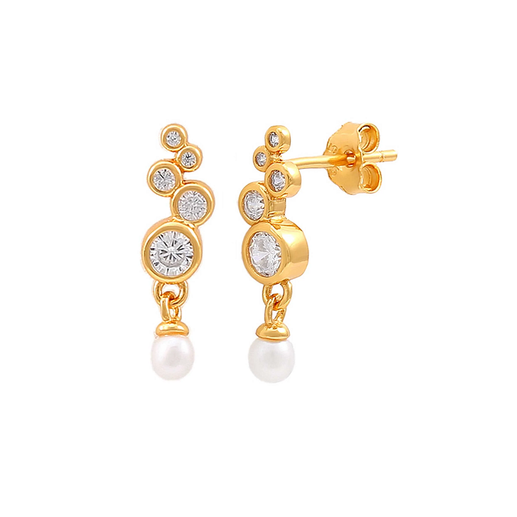 Hultquist Sienna Pearl øreringe S08608 - Hultquist Øreringe