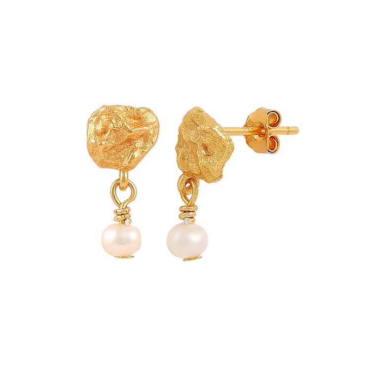 Hultquist Lainey Pearl øreringe S08617 - Hultquist Øreringe