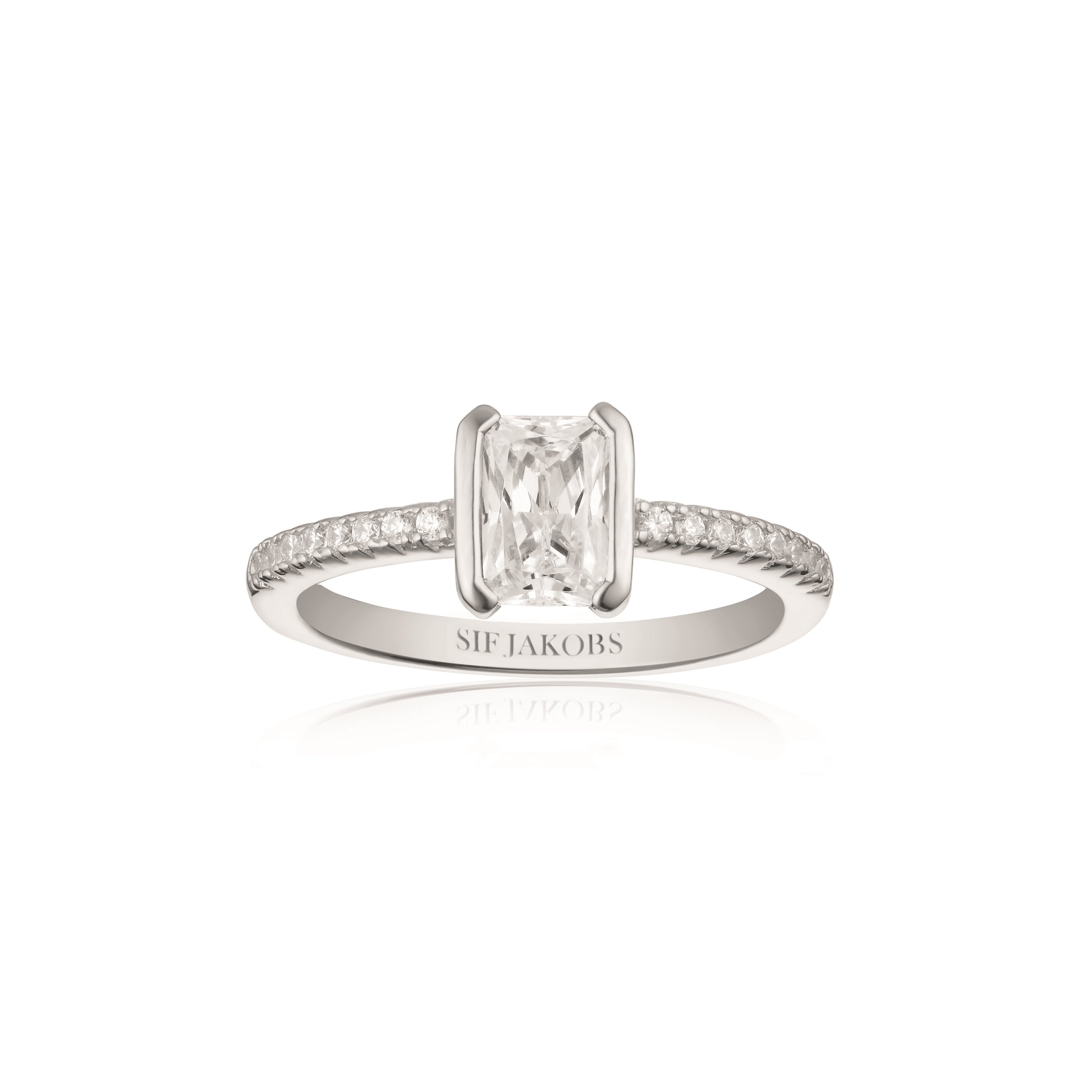 Sif Jakobs Roccanova Piccolo Ring Klare Zirkonia R42266 - Sif Jakobs Fingerringe  - 1233690170572