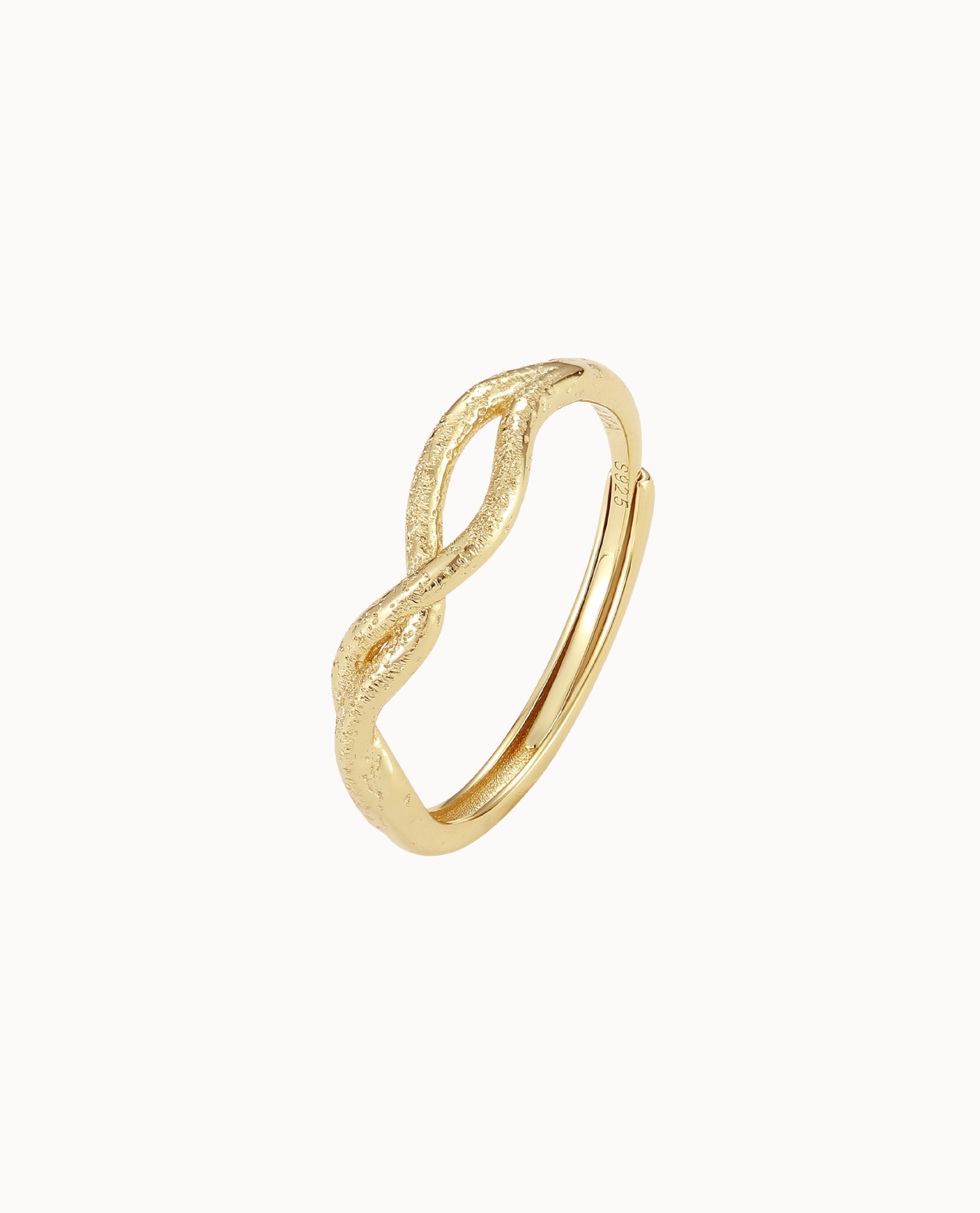 Sarpa Ring Forgyldt - Nava Copenhagen Fingerringe  - 5715461009084