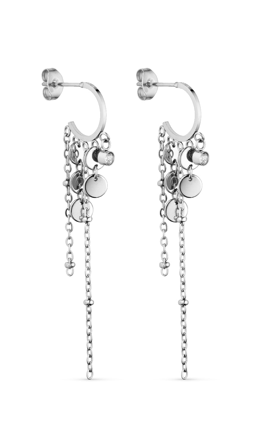 Smykkeli Copenhagen Denver Silver Colour - Øreringe  - 51797065