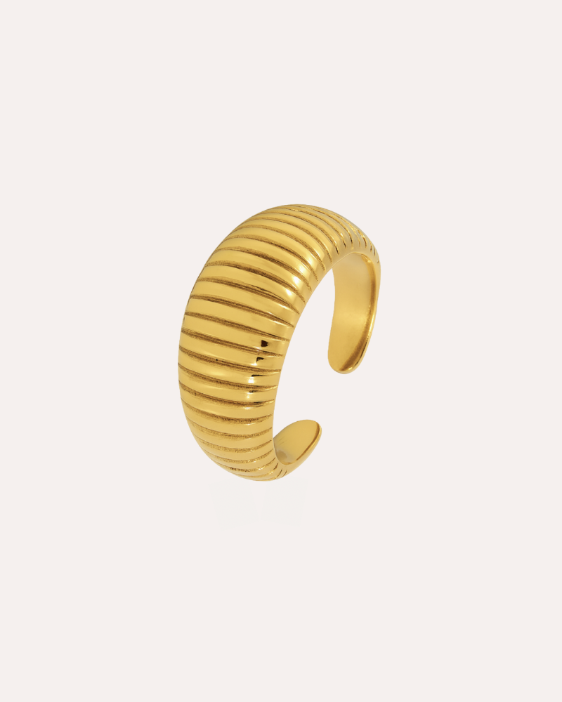 Solaris Ring Forgyldt - Khaai Studio Fingerringe