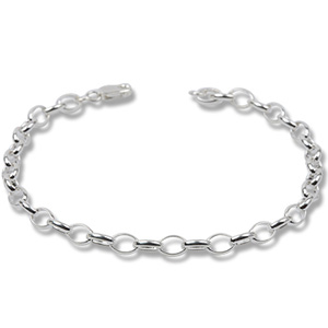 Sølvarmbånd 16cm 5mm - Armbånd