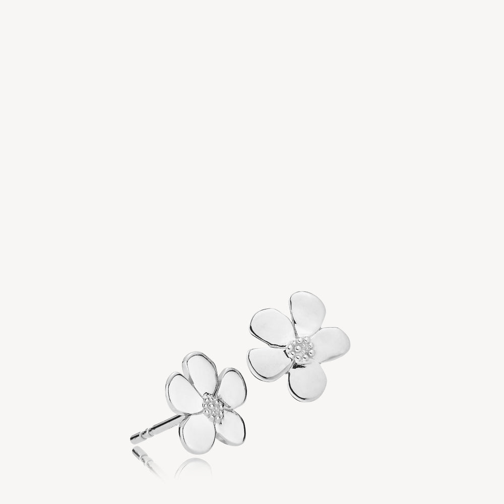 Sølv Pansy Ørestikker - Izabel Camille Øreringe