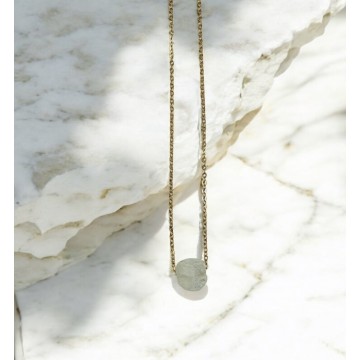 Akvamarin Halskæde Halskæder Godkarmashop - Godkarmashop Halskæder