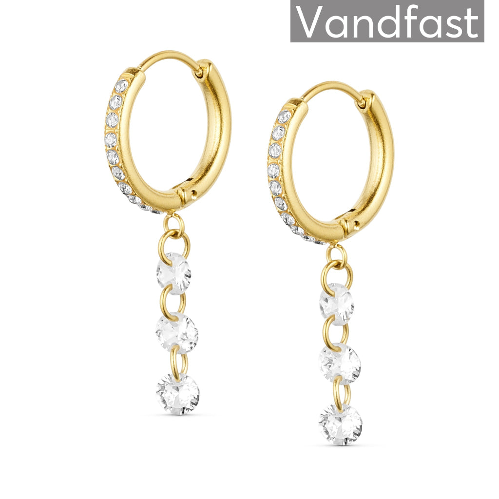 Annebrauner Classy 18k Guldbelagt - Bella Øreringe  - 2000415163558