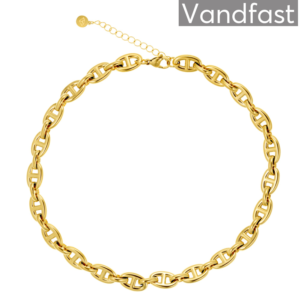 Annebrauner Mariner Halskæde 18k Guldbelagt - Cab Halskæder - 5714727014398