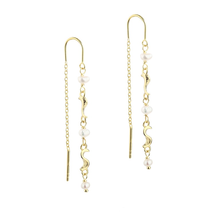 Aqua Dulce Rhumba Eartread øreringe 5177 - Aqua Dulce Øreringe